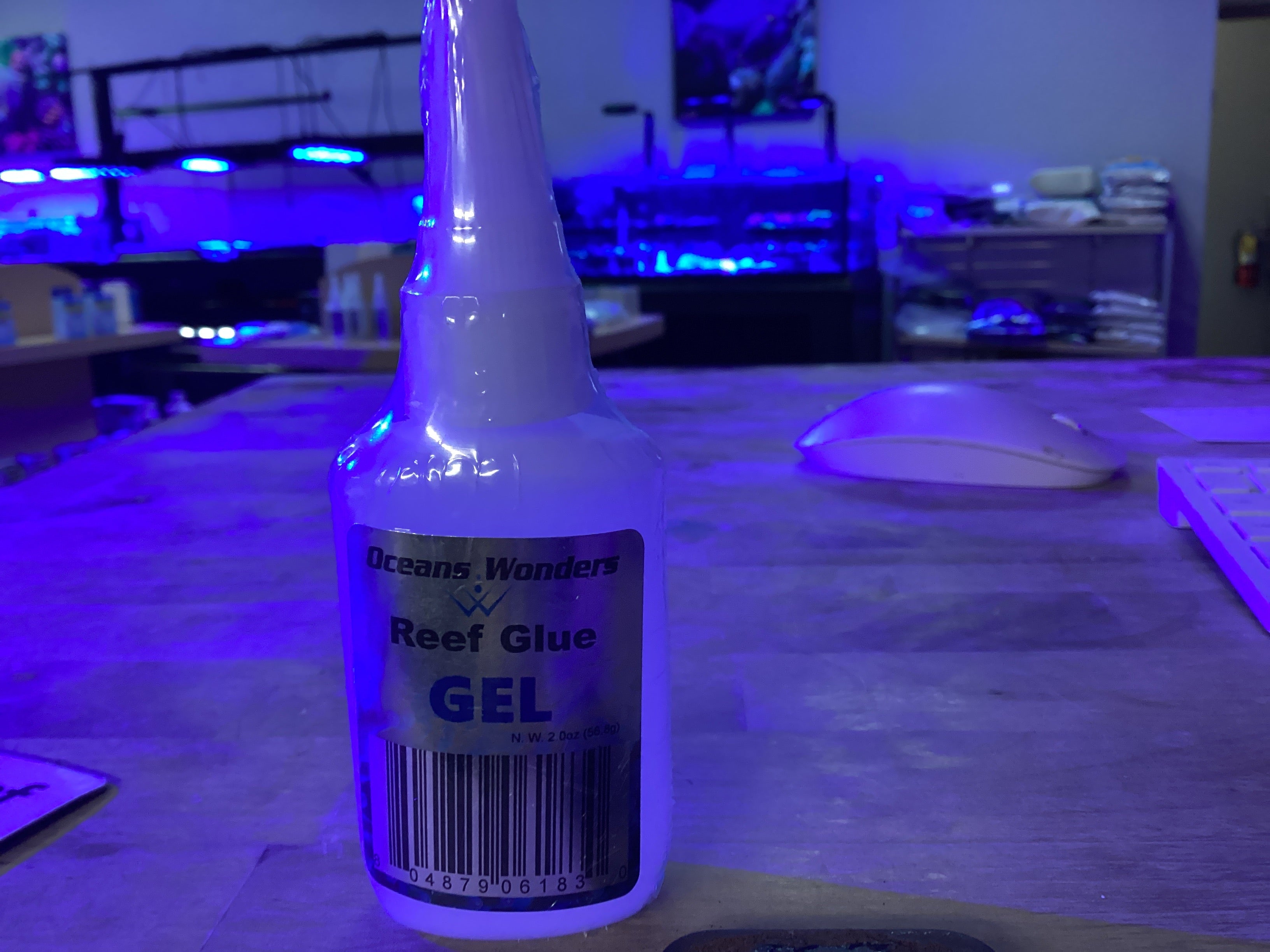 Ocean Wonders Reef Glue Gel-1 oz